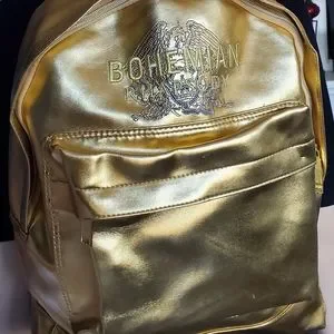 BOHEMIAN RHAPSODY 2018 MOVIE PROMO GOLD BACKPACK BOHEMIAN RHAPSODY | Bags | Bohemian Rhapsody 28 Movie Promo  main image 2